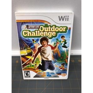 Wii Nintendo Active Life Outdoor Challenge w/ manual